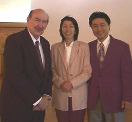 Tony with Ishi sensei and his wife.